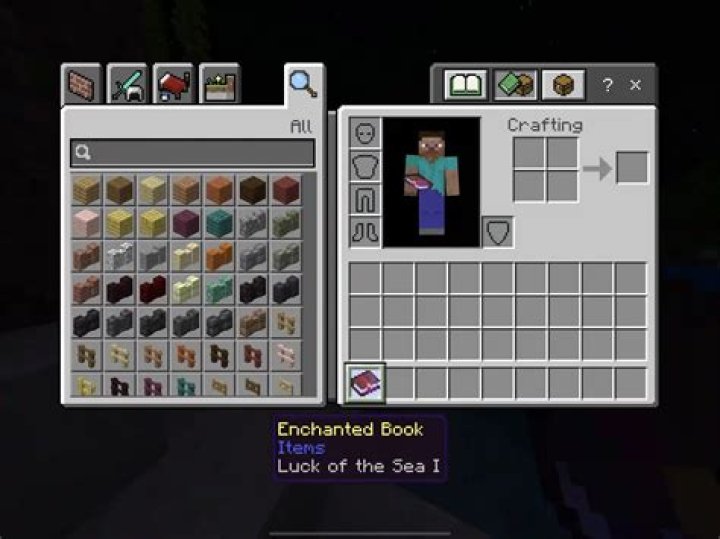 What is luck of the sea in minecraft
