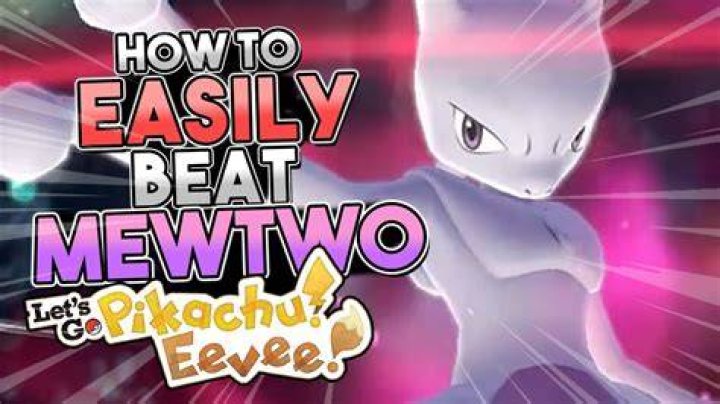 What is mewtwo weak against pokemon let’s go