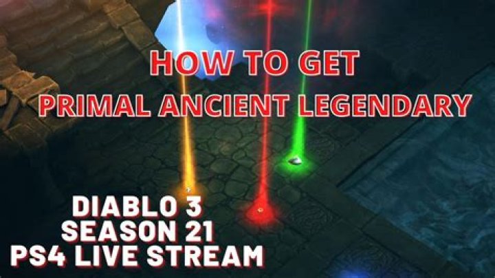 What is primal ancient diablo 3
