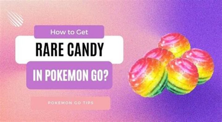 What is rare candy in pokemon go