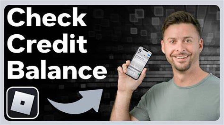What is roblox credit balance