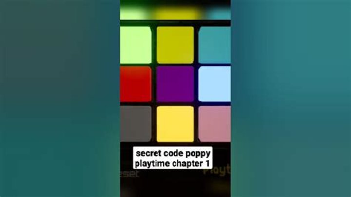 What is the code for poppy playtime roblox