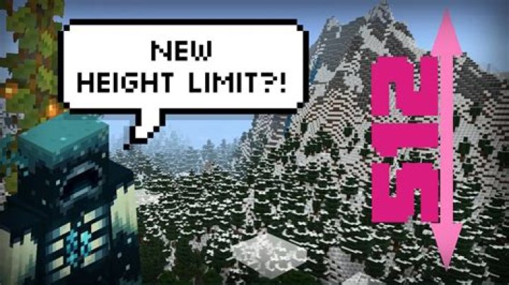 What is the new height limit in minecraft