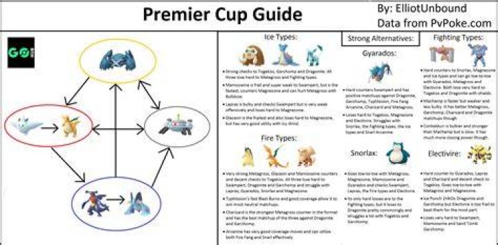 What is the premier cup pokemon go