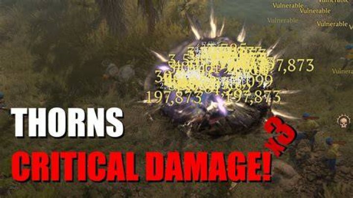 What is thorns damage on diablo 3