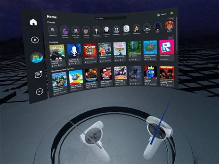 What roblox games support vr