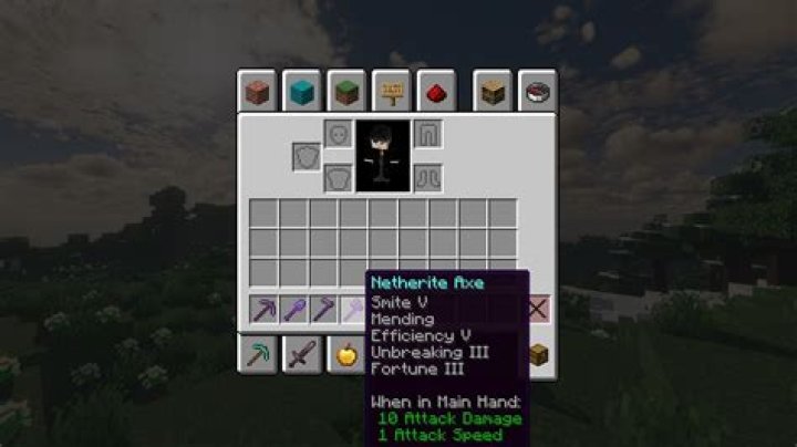 What should i name my axe in minecraft