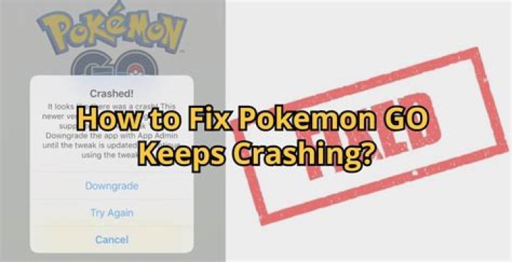 What to do if pokemon go keeps crashing
