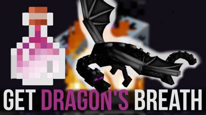 What to do with dragon breath in minecraft