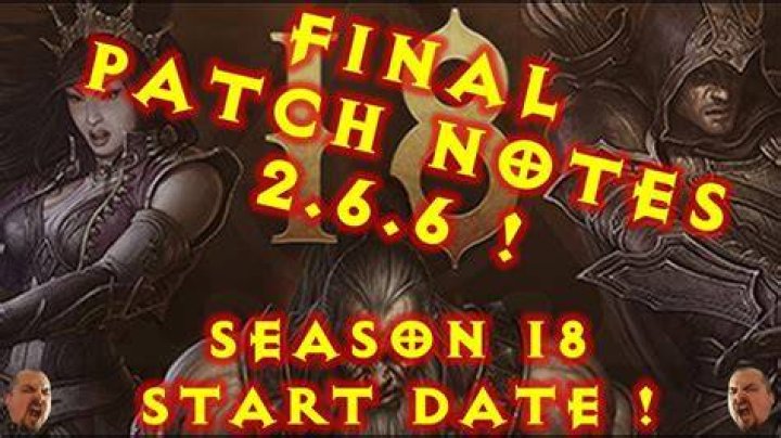 When does diablo 3 season 18 start