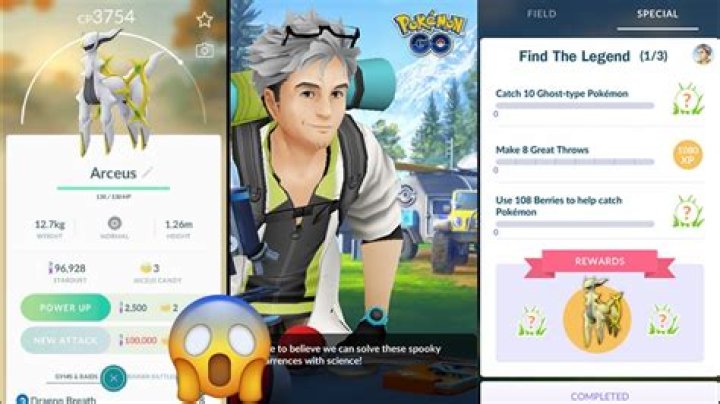 When is arceus coming to pokemon go