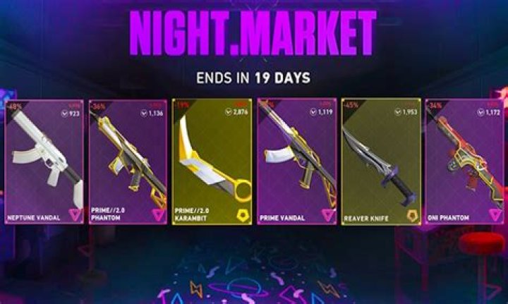 When is night market in valorant