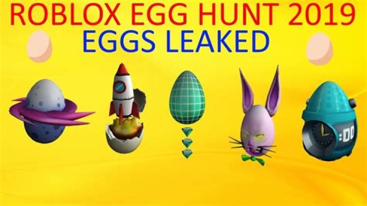 When is roblox egg hunt 2019