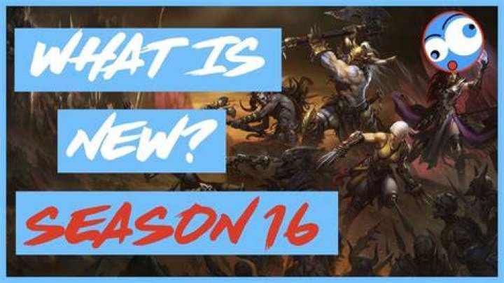When is season 16 diablo 3