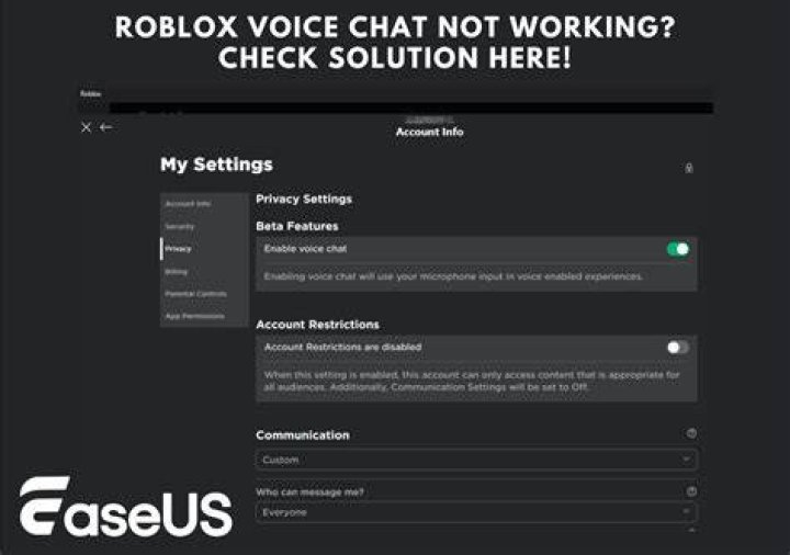 When is the roblox voice chat coming