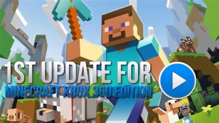 When is the update for minecraft xbox 360