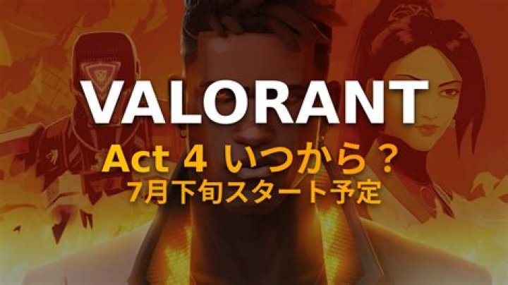 When is valorant act 4