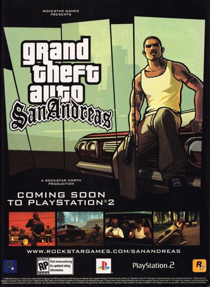When was gta san andreas released