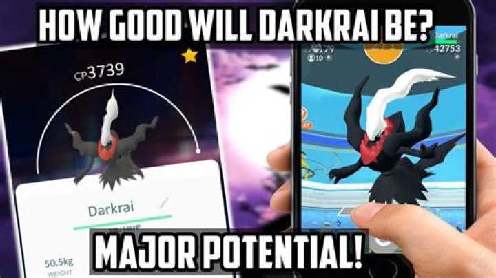 When will darkrai be in pokemon go