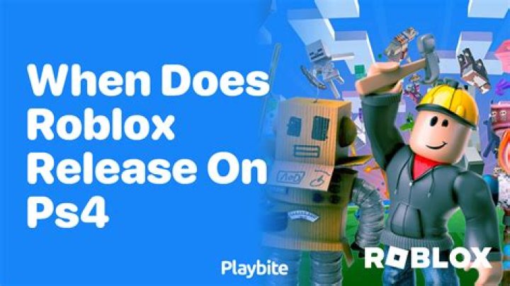 When will roblox come to ps4