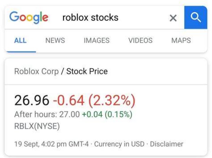 When will roblox stock start trading