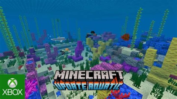 When will the minecraft aquatic update come out
