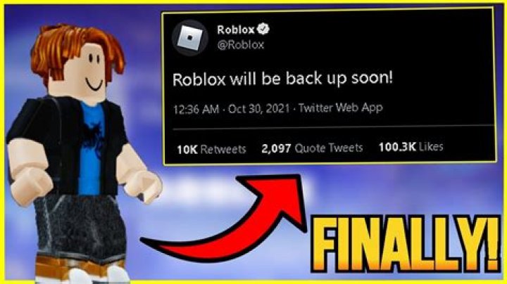 When willl roblox be back up