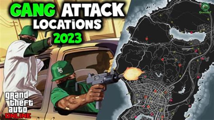 Where are all the gang attacks in gta 5 online