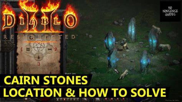 Where are the cairn stones in diablo 2