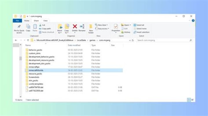 Where are the files for minecraft windows 10