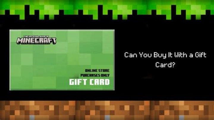 Where can i buy a minecraft gift card