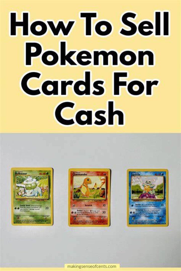 Where can i go to sell pokemon cards