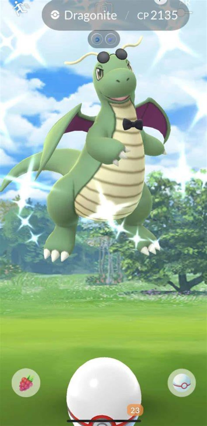 Where can you find a dragonite in pokemon go