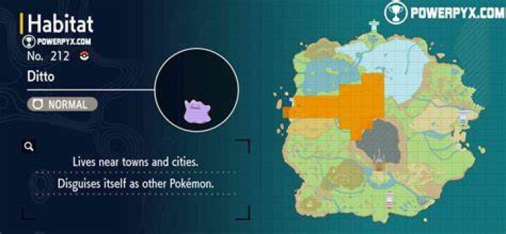 Where can you find ditto in pokemon go