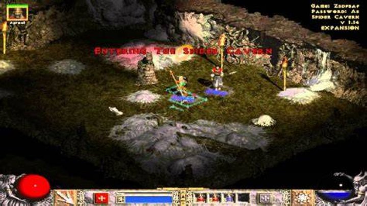 Where is spider cavern diablo 2