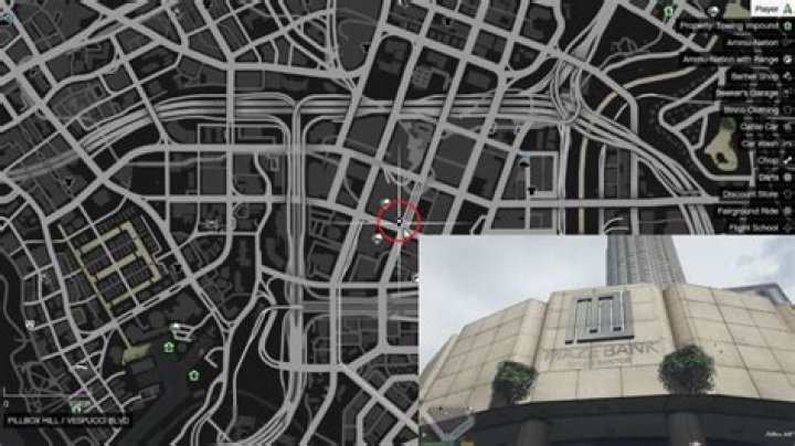 Where is the bank in gta five