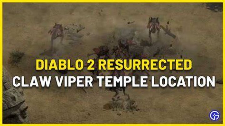Where is the claw viper temple in diablo 2