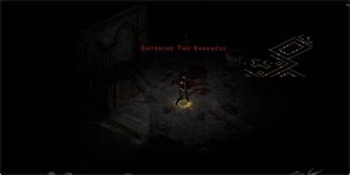 Where is the monastery barracks diablo 2