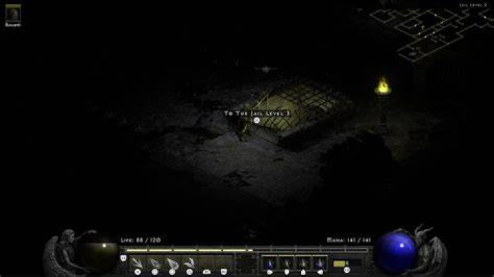 Where is the monastery catacombs in diablo 2