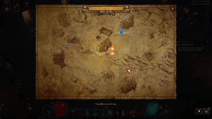Where is the skeleton king diablo 3