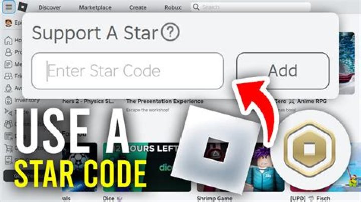 Where is the star code in roblox