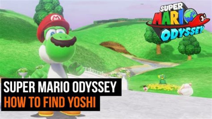 Where is yoshi in mario odyssey
