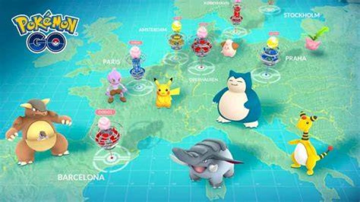 Where pokemon are in pokemon go