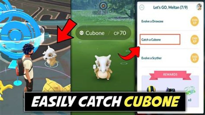 Where to catch a cubone in pokemon go