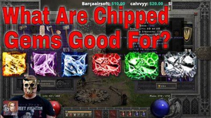 Where to farm chipped gems diablo 2