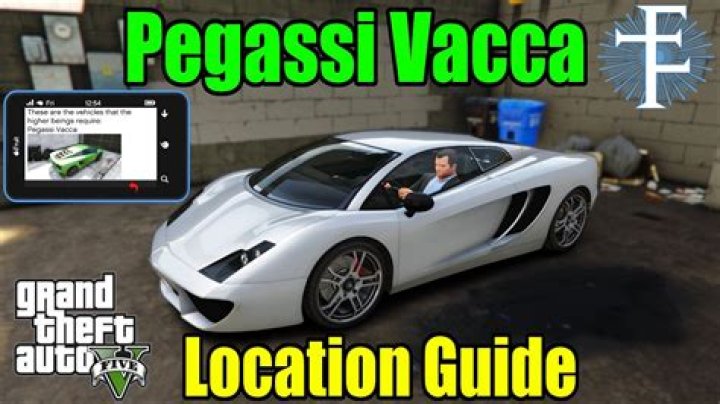 Where to find a pegassi vacca in gta 5 story mode