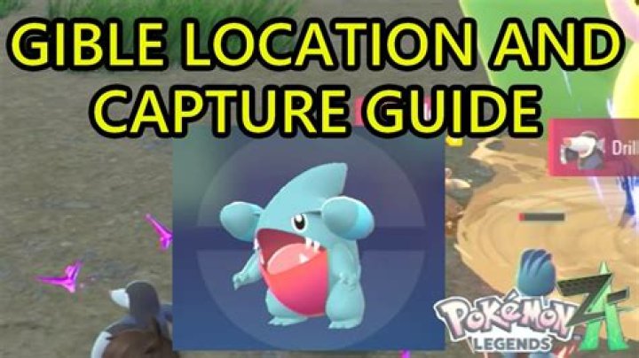 Where to find gible pokemon go