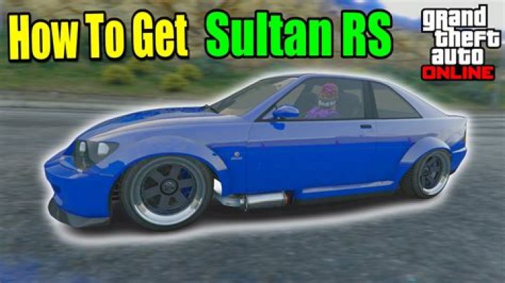 Where to find sultan rs in gta 5 online