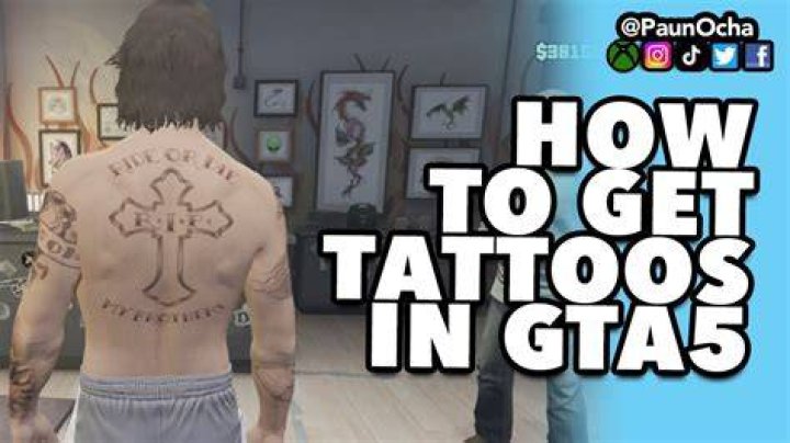 Where to get tattoos in gta 5 online
