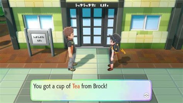 Where to get tea in pokemon let’s go eevee